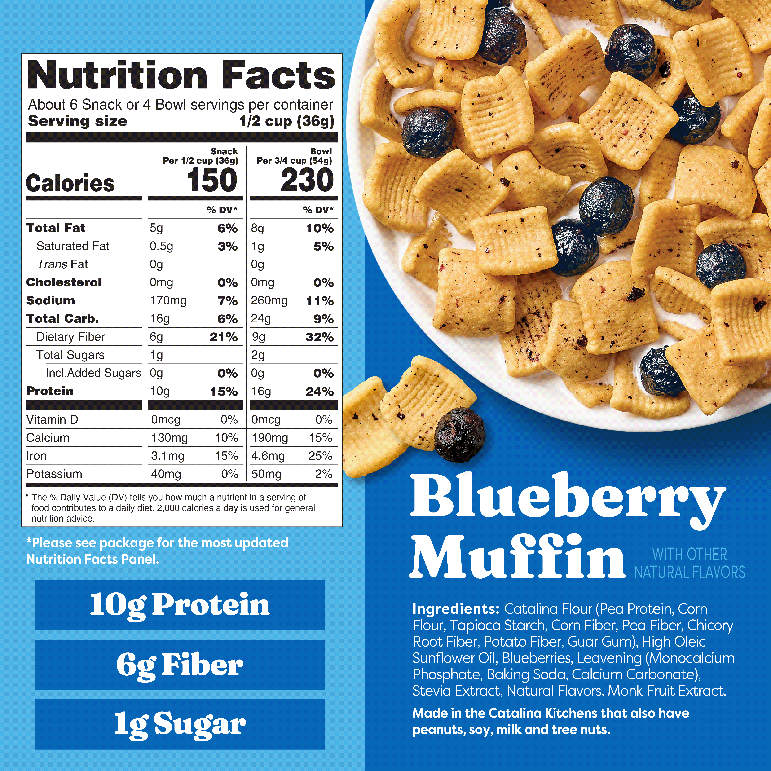 Blueberry Muffin with Blueberries Cereal - Premium Choice