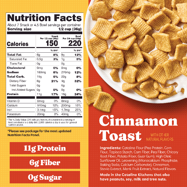 Cinnamon Toast Cereal - Classic Finish
