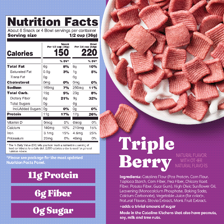 Triple Berry Blast Cereal - Classic Notes