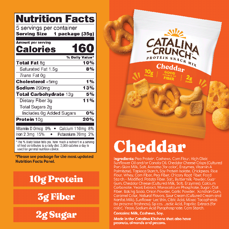 Cheddar Snack Size Snack Mix Multipack - Clean Style