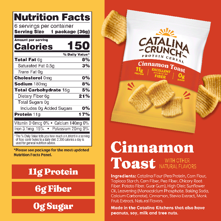 Cinnamon Toast Snack Size Cereal Multipack - Modern Ready