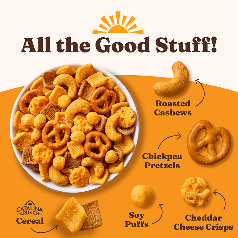 Cheddar Snack Mix - Active Ready
