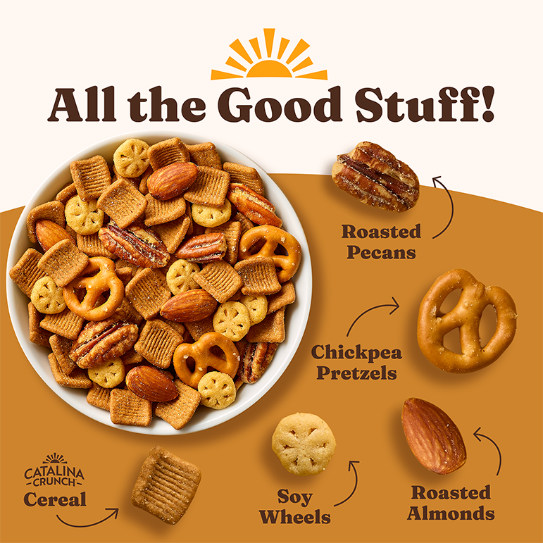 Honey Mustard Snack Mix - Active Ready