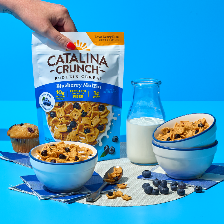 Blueberry Muffin with Blueberries Cereal - Premium Choice