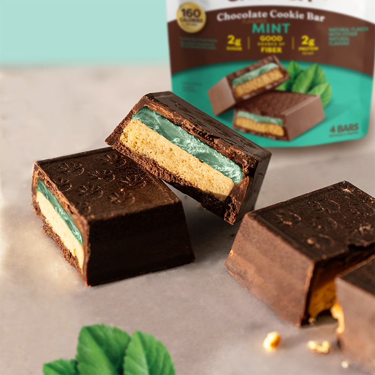 Mint Chocolate Cookie Bars - Active Ready