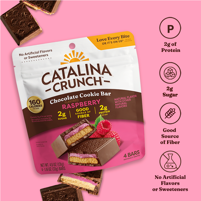 Raspberry Chocolate Cookie Bars - Premium Choice