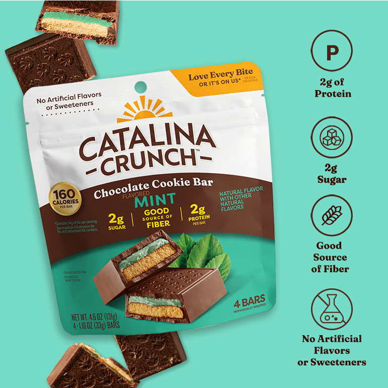 Mint Chocolate Cookie Bars - Active Ready