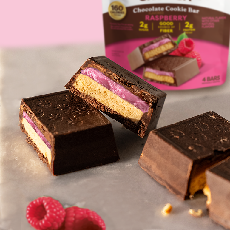 Raspberry Chocolate Cookie Bars - Premium Choice