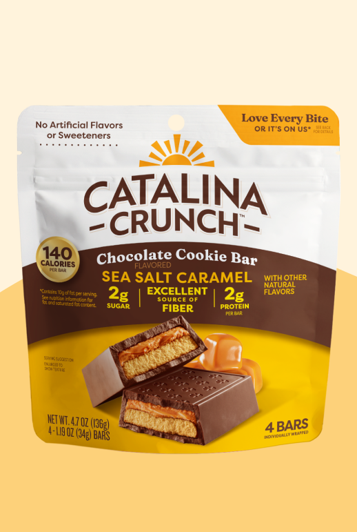 Sea Salt Caramel Chocolate Cookie Bars - Clean Style