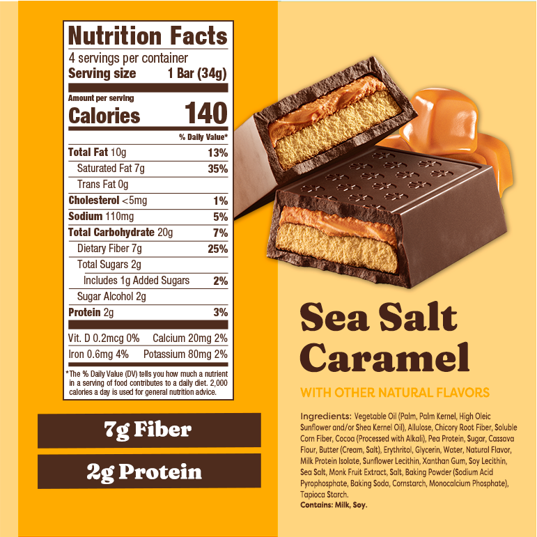 Sea Salt Caramel Chocolate Cookie Bars - Simple Use
